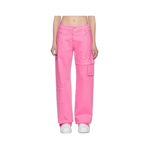 Oversized Denim Cargo Jeans