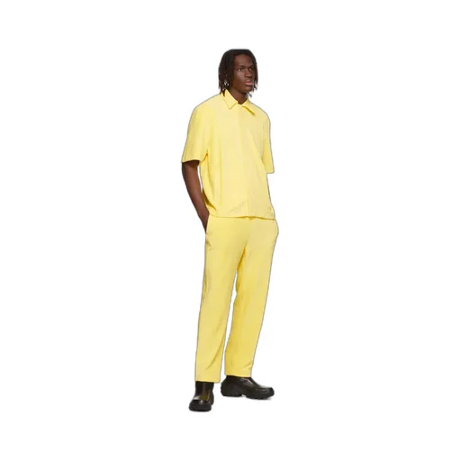 Elastic Drawcord Waist Casual Pants