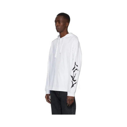 Abstract Printed Hooded Hoodie