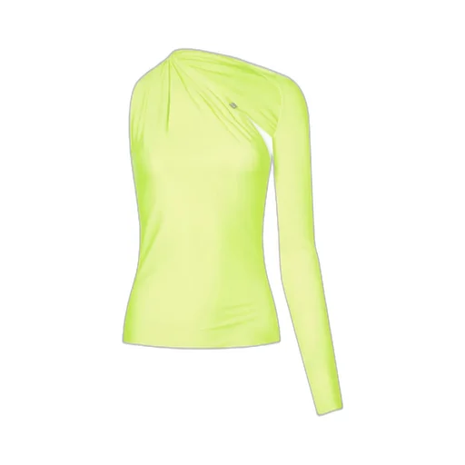 Logo Single-Sleeved Long-Sleeved T-Shirt
