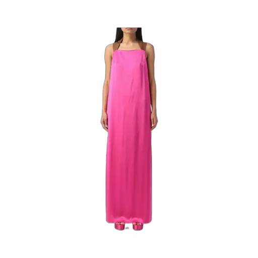 Satin Long Dress