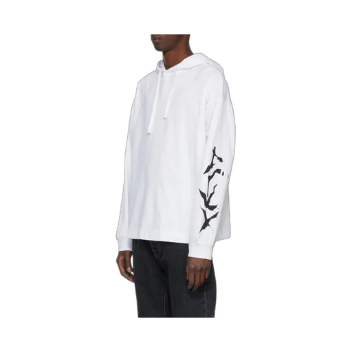 Abstract Printed Hooded Hoodie