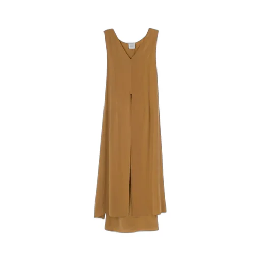 Silk Mid-Length Dress