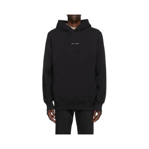 Logo Hood Drawstring Hoodie