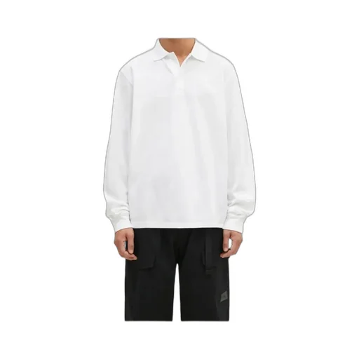 Long-Sleeved Polo Shirt
