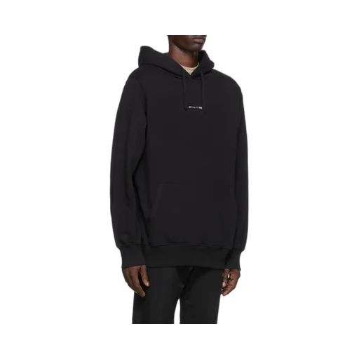 Logo Hood Drawstring Hoodie