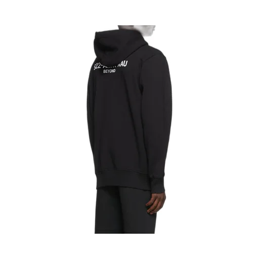 Logo Hood Drawstring Hoodie