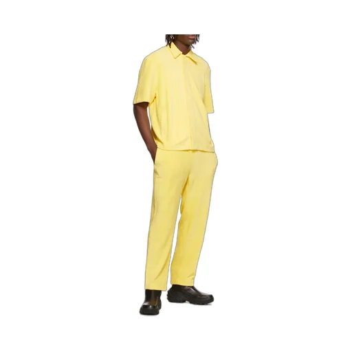 Elastic Drawcord Waist Casual Pants