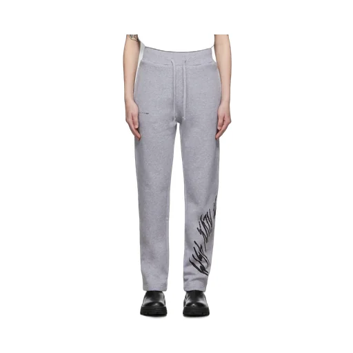 Logo Print Trousers