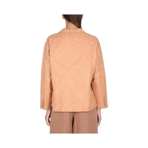 Long Sleeved Buttoned Jacket