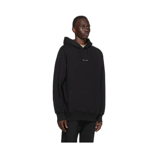 Logo Hood Drawstring Hoodie