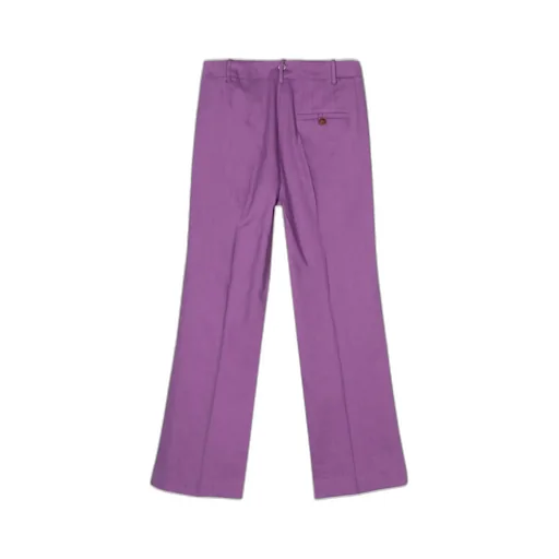 Casual Pants With Waist And Loop Straps