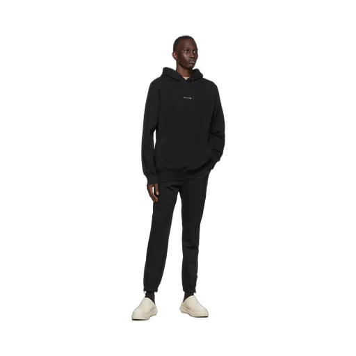 Logo Hood Drawstring Hoodie