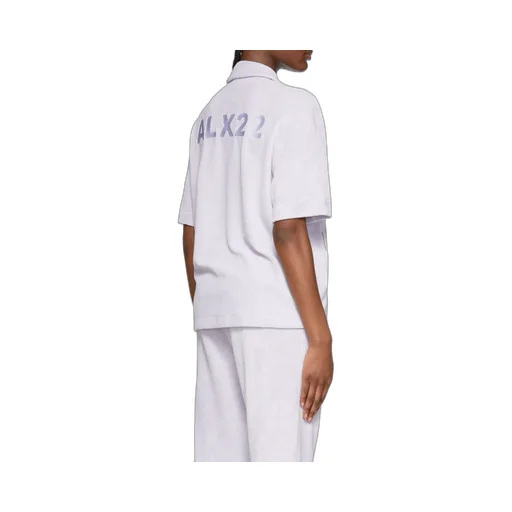 Logo Lapel Short-Sleeved Casual Jacket