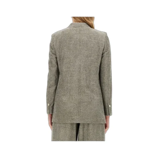 Double-Breasted Long Sleeved Blazer
