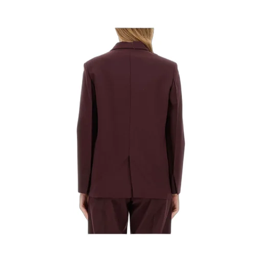 Peak-Lapels Straight Hem Blazer