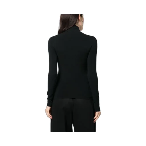 Logo Intarsia Turtleneck Jumper