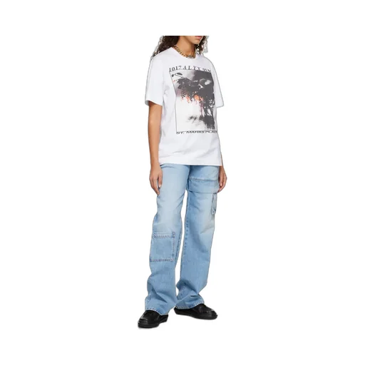 Logo Tag Cargo Jeans