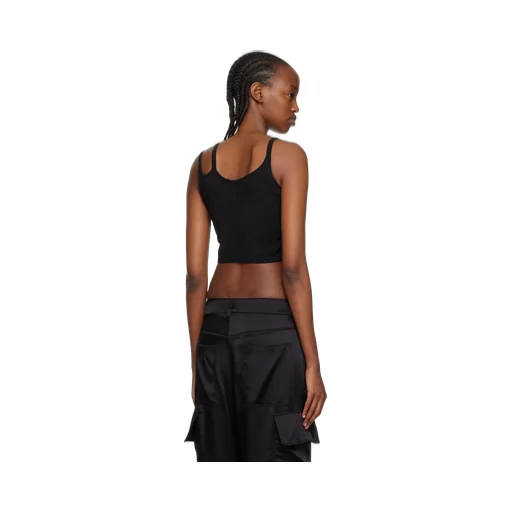Buckle Detailed Cropped Top
