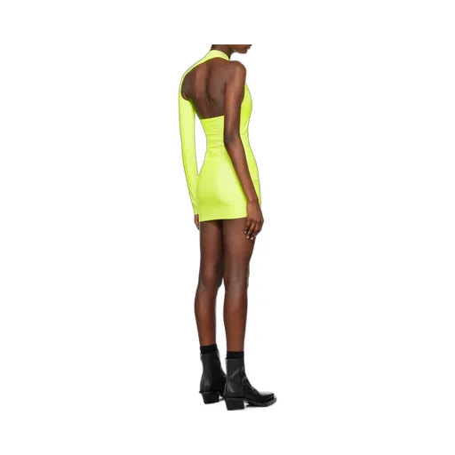 Single Sleeve Mini Dress