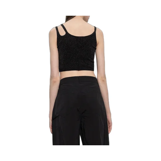 Buckle Detailed Cropped Top