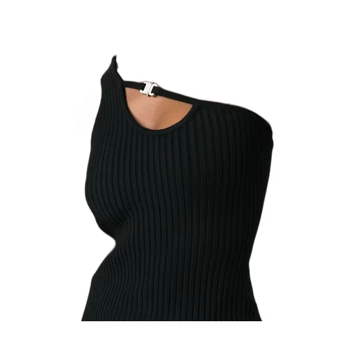 Asymmetrical Shoulder Strap Vest