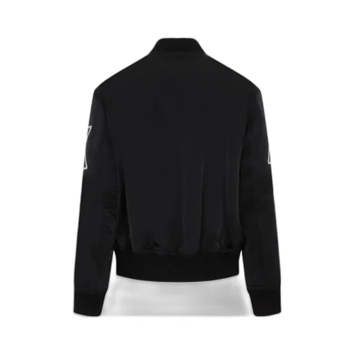 Logo Patch Embroidered Varsity Jacket