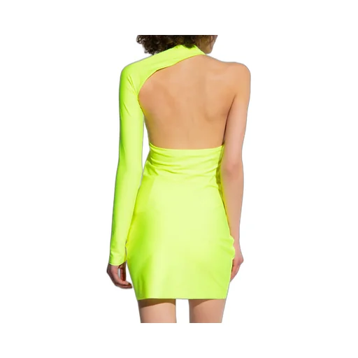 Single Sleeve Mini Dress