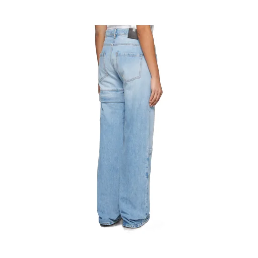 Logo Tag Cargo Jeans