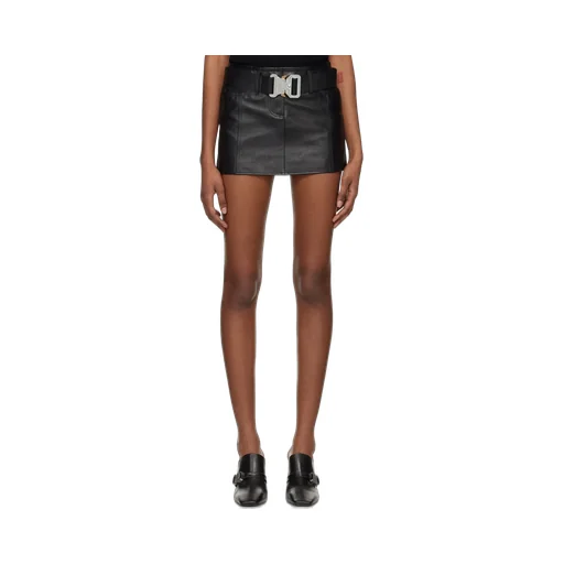 Belted Mini Skirt
