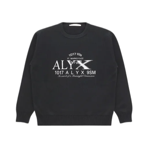 Logo Printed Crewneck Sweater