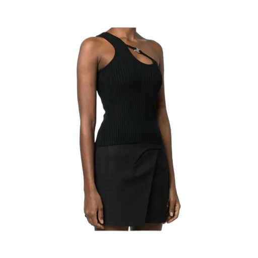 Asymmetrical Shoulder Strap Vest