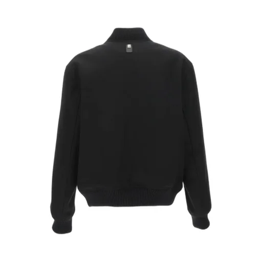 Logo Printed Varsity Jacket