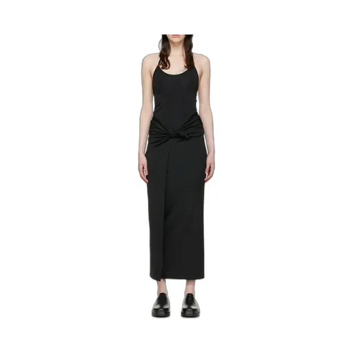 Swirl Knotted Maxi Dress