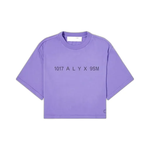 Logo-Print Cropped T-Shirt