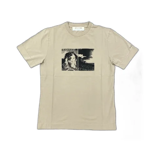 Portrait Printed Short-Sleeved T-Shirt