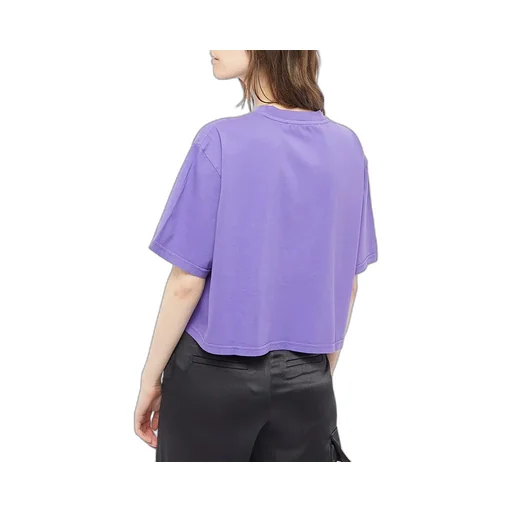Logo-Print Cropped T-Shirt