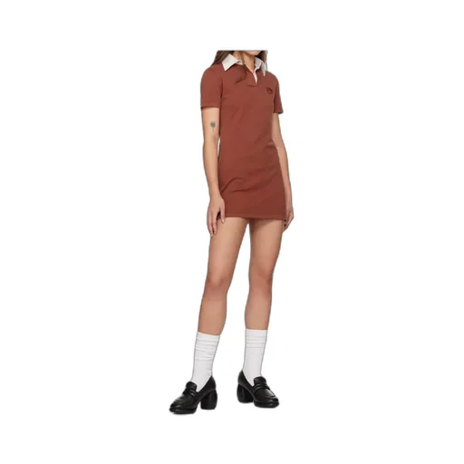 Logo-Embroidered Polo Dress