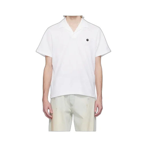 Polo-Collar Short-Sleeve T-Shirt