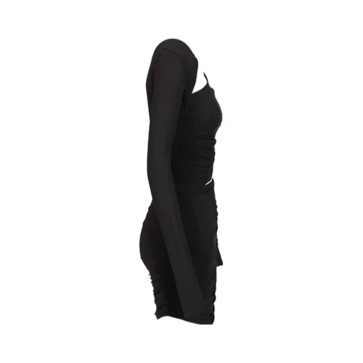 Pat Asymmetrical Mini Dress