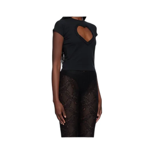 Heart-Shaped Pattern T-Shirt