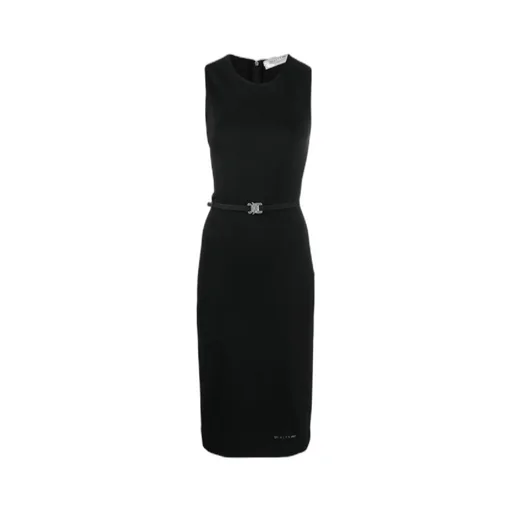Buckle Belted Mini Dress