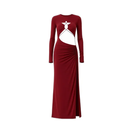 Maggie Cutout Ruched Dress