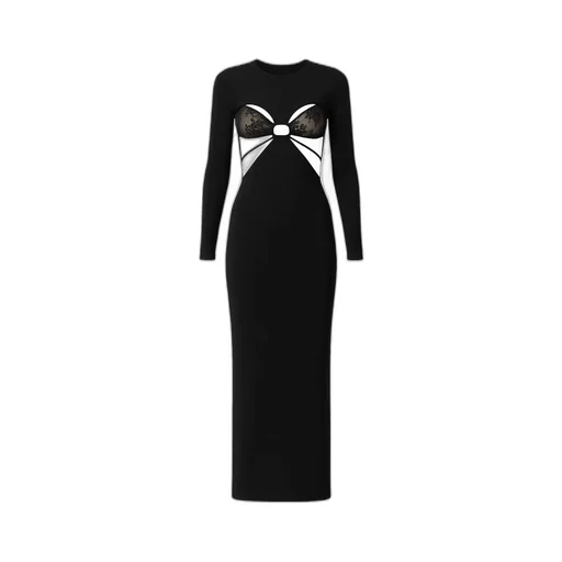 Dhemi Lace Cutout Dress
