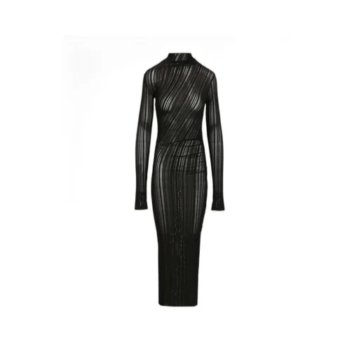 Olga Ribbed Long Dress