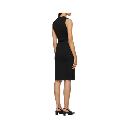 Buckle Belted Mini Dress