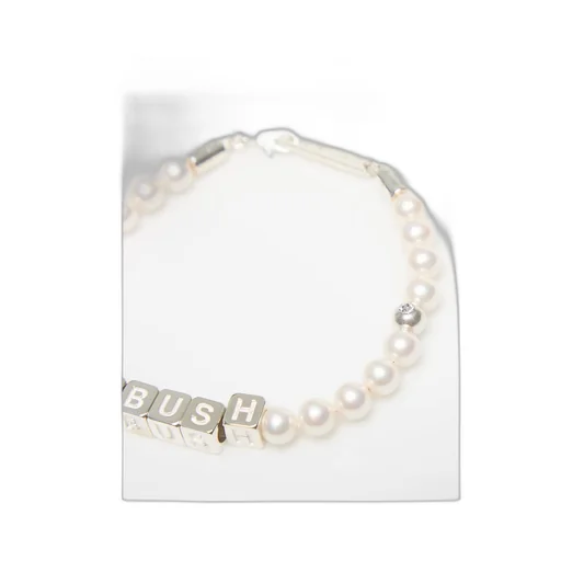 Letterblock Embellished Bracelet