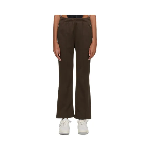 Pintuck Slit-Detail Track Pants