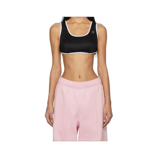 Lace-Up Cropped Top