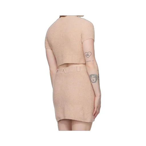 Button Short Knitted Cardigan